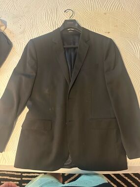 Express Black Men's Single-Breasted Blazer